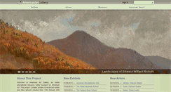 Desktop Screenshot of americanartgallery.org